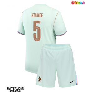 Francie Jules Kounde #5 Dětské Venkovní dres komplet MS 2026 Krátký Rukáv (+ trenýrky)